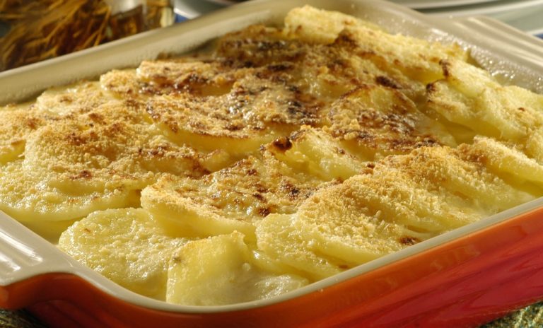 Batata gratinada