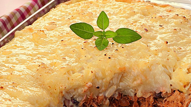 Gratinado de Arroz com Berinjela