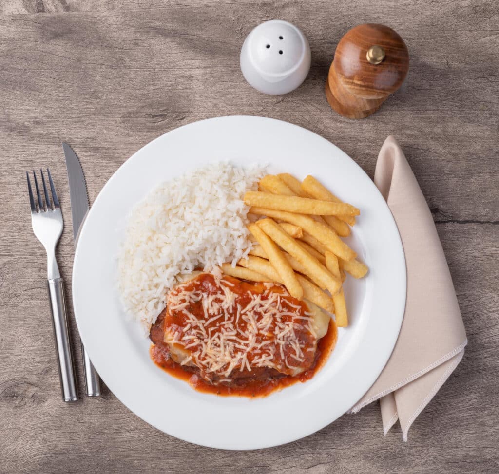 Bife à Parmegiana