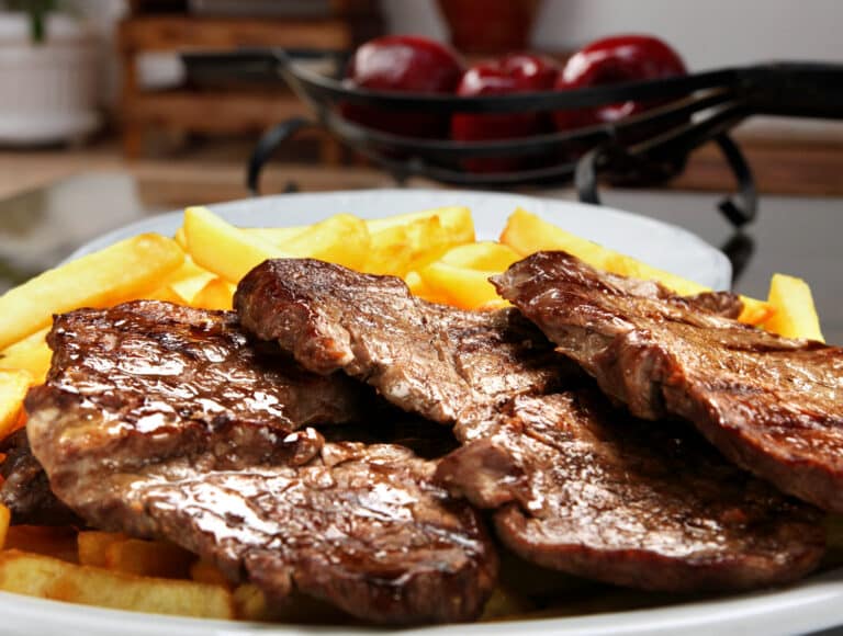 Bife Rápido na Frigideira