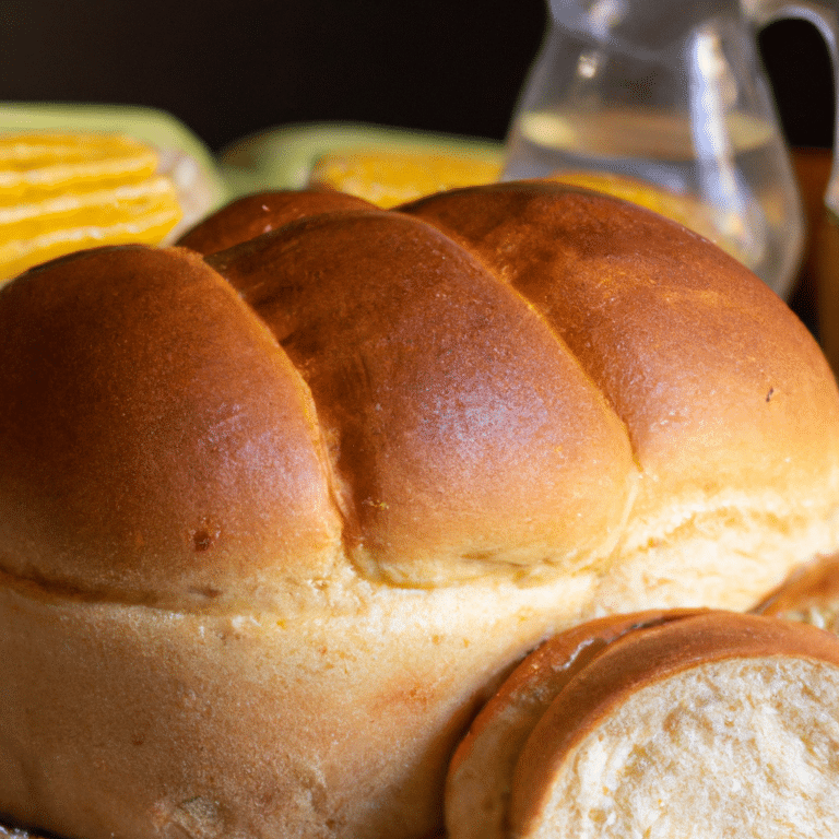 Pão de Milho com Mel e Ervas