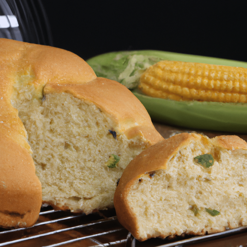 Pão de Milho com Ervas Frescas