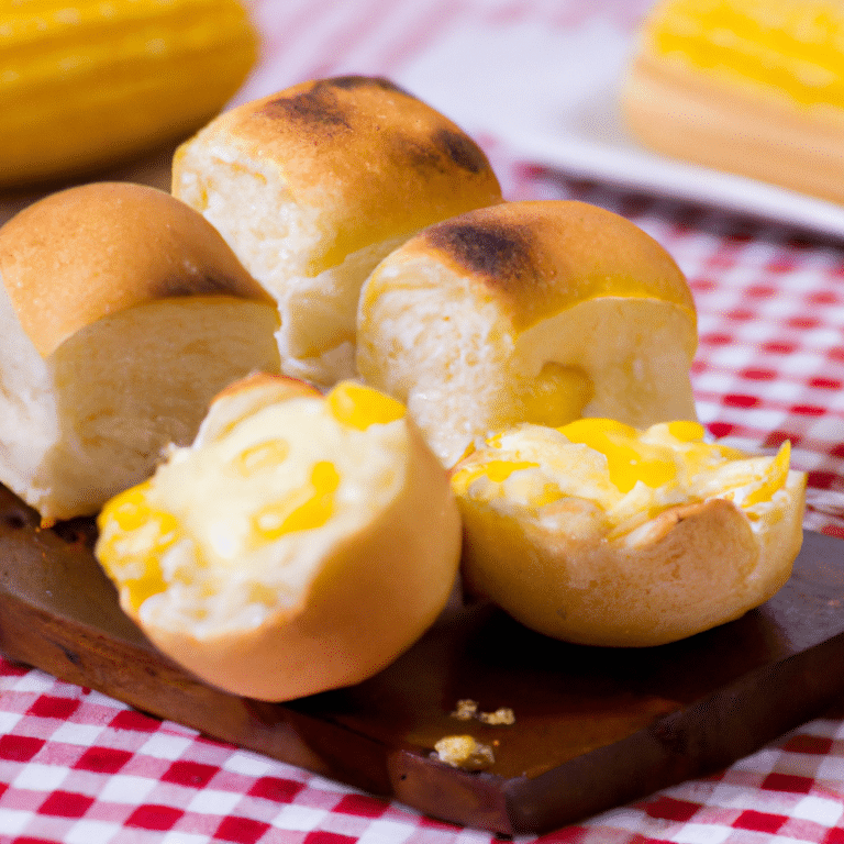 Pão de Milho com Queijo Coalho Grelhado