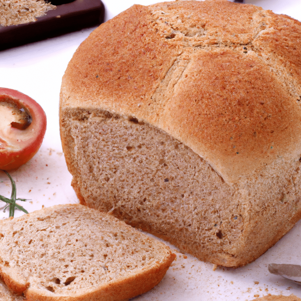 Pão de Tomate Seco e Manjericão